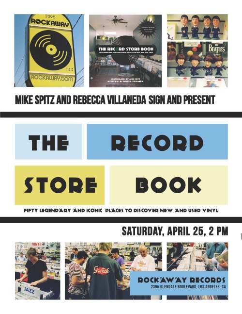 RecordStoreBookPosterRockaway